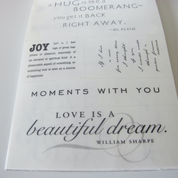 Scrapbooking Sticker Bundle For Paper Crafts Wedding Love - Picture 4 of 16